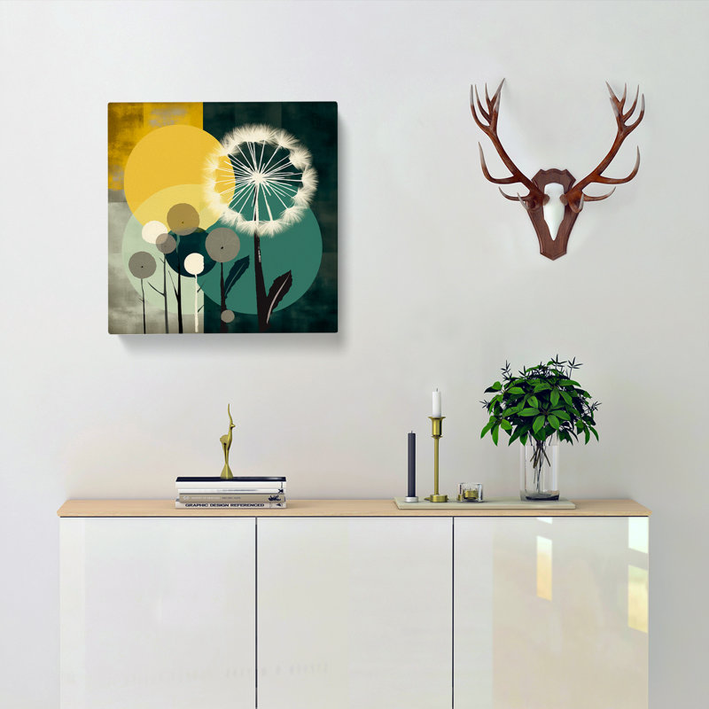 Dandelion Bauhaus No.5 - No Frame Print