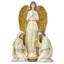 Sainte famille 14 "en résine avec ange priant