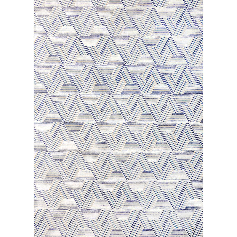 Geometric Area Rug, Rectangle 5' x 8'