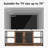 Farmhouse TV Stand, Entertainment Center Console Table with Storage Stands for Living Room, Bedroom-1036026670-1037775008