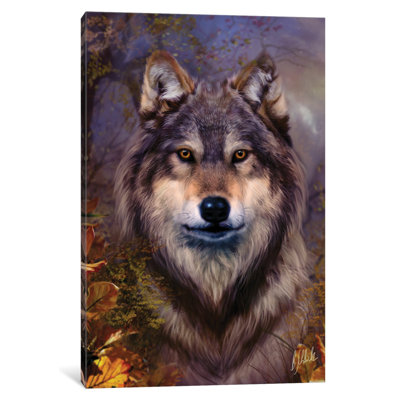 « loup variant i », impression sur toile