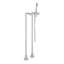 Lombardia® Double Handle Floor Mount Clawfoot Tub Faucet-61067815-53636759