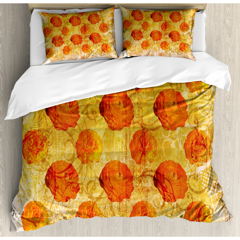 Ensemble de housse de couette, Housse de couette grand + 2 taies décoratives