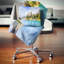 Coussin de panorama seascape lerici village-29828099-29854674