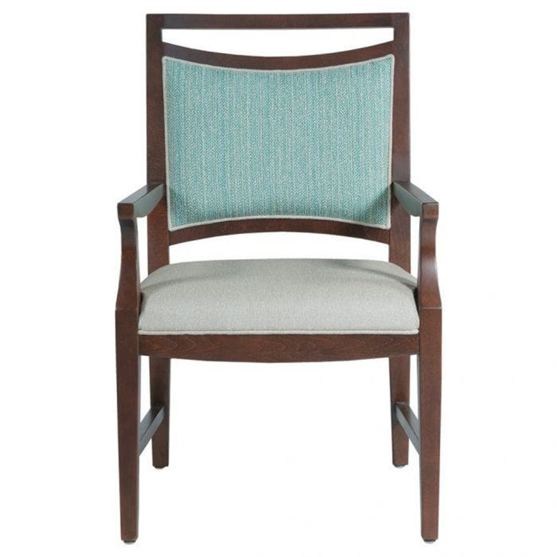 Chaise avec accoudoirs Jude, Espresso, Vison 9953
