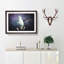 Hummingbird Bird in Flight - Picture Frame Painting Print-56712160-56712161