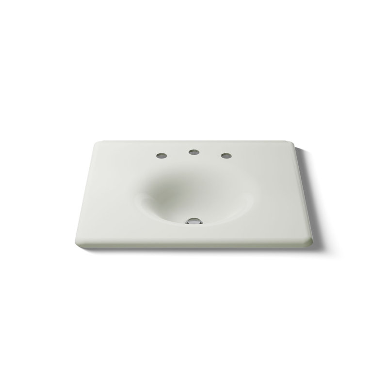Iron Impressions 26" Single Bathroom Vanity Top, Sunlight, Sunlight, 8'' Widespread