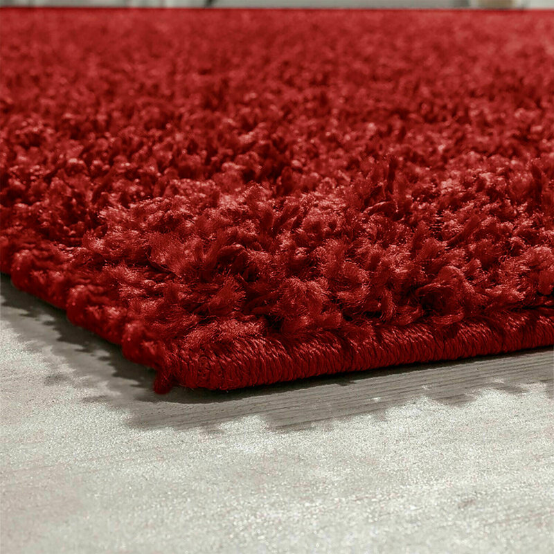 Ella-Marie Solid Colour Shag Area Rug, Rectangle 200 x 290cm