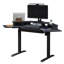 Adjustable Corner Standing Desk with Drawer, Monitor Stand, USB Hub, Wireless Charger for Home Office-110886781-110886783