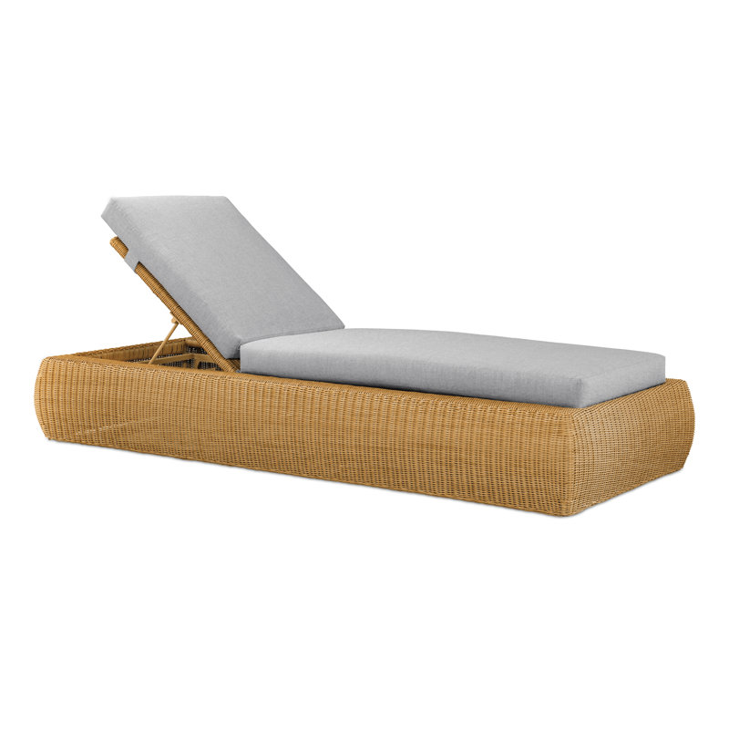 Wade Outdoor Chaise Lounge