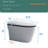 Smart Toilet With Bidet Seat Built-in