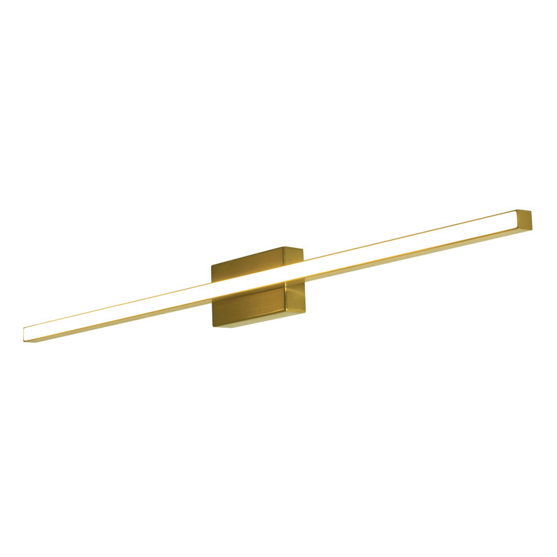 Phaedra Dimmable LED Vanity Light, Brass