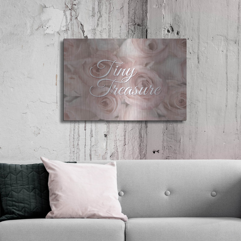 «Tiny Treasure» par Lori Deiter, art luxueux en métal, «Tiny Treasure» par Lori Deiter