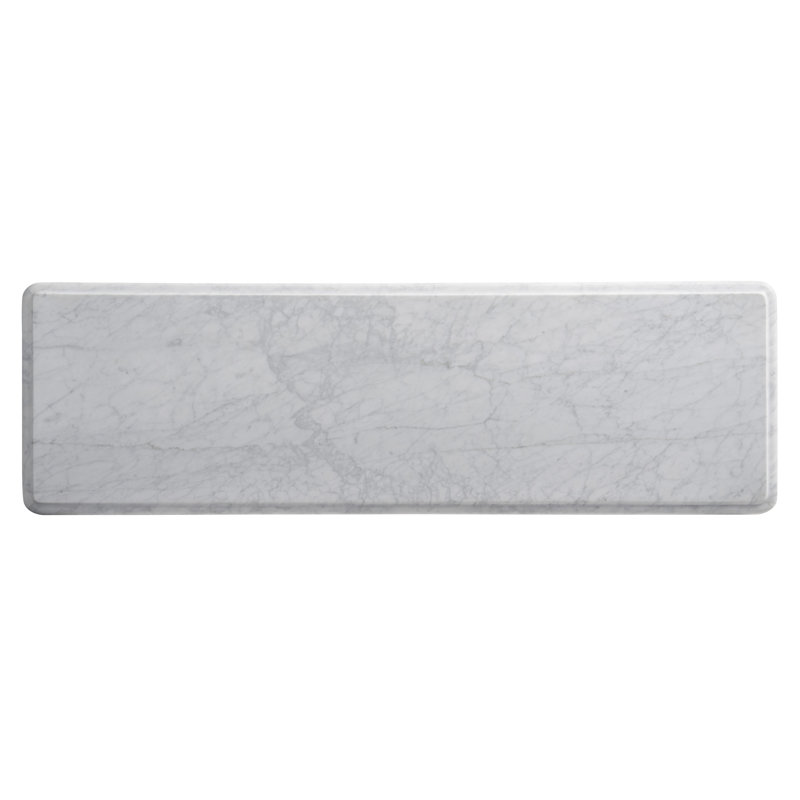 Villa Blanca 71.5'' W Marble Console Table