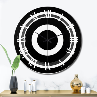 Horloge murale en métal Beykoy