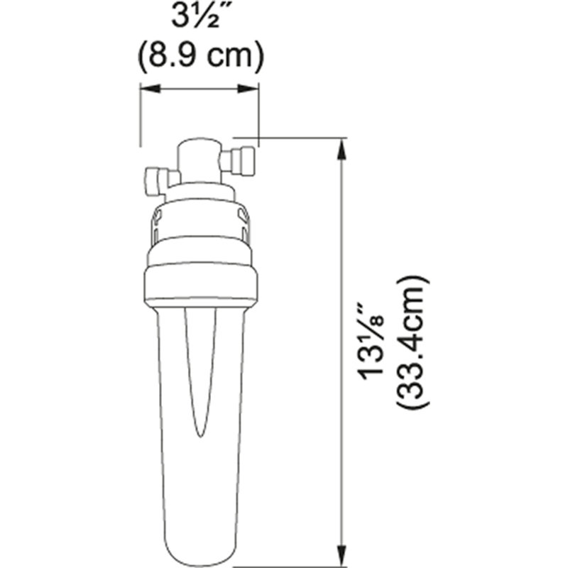 Système de filtration sous lavabo