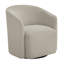 Fauteuil demi-tonneau pivotant rembourré-99980858