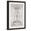 « tesla bobine 1914 old paper » par steve king, reproduction d’art encadrée-18064666