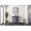Ensemble de meuble-lavabo avec robinet et miroir 28 po-95640756