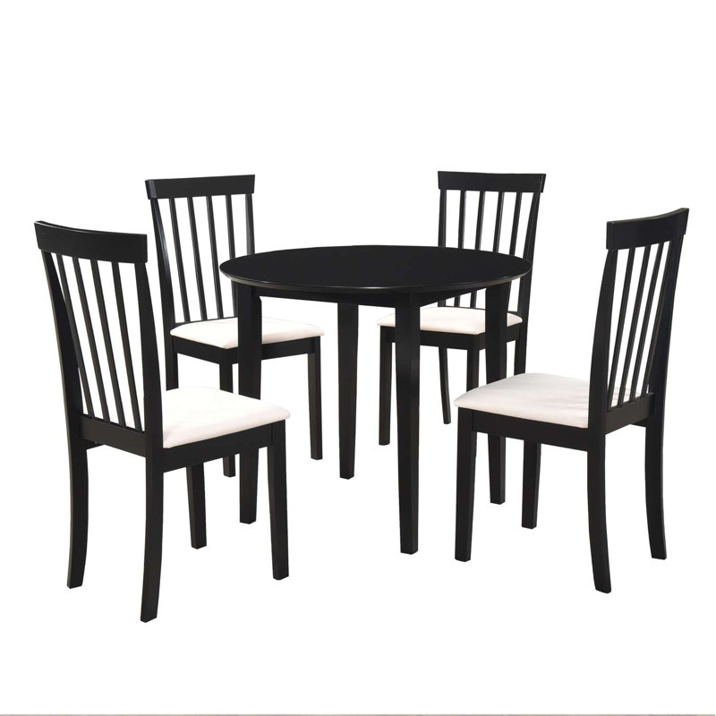 Table de salle à manger Katelinn, Noir