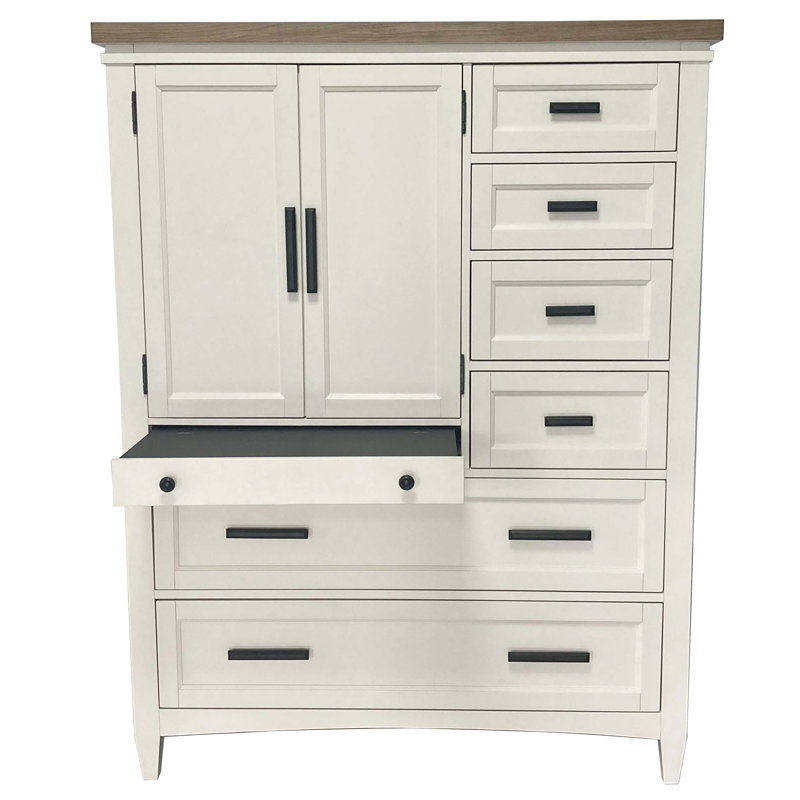 Bureau rectangulaire avec armoire Stapleton