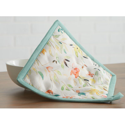 Maison d'Hermine Colmar 100% Cotton Pot Holder Set - 8" x 8"