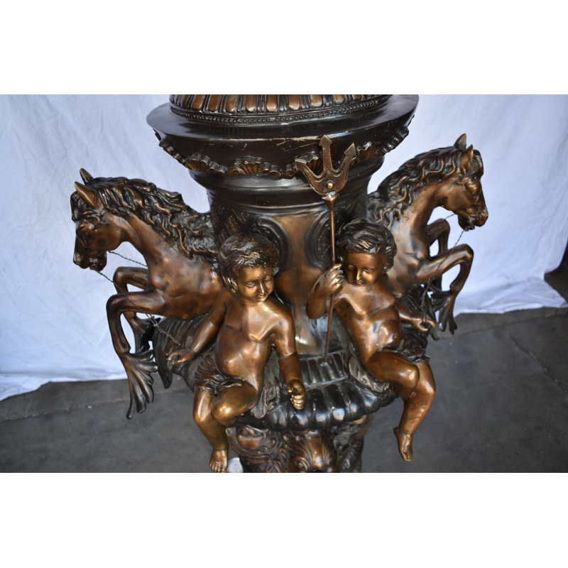 Impressive Large Cupid Fountain