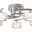 Glass LED Semi Flush Mount