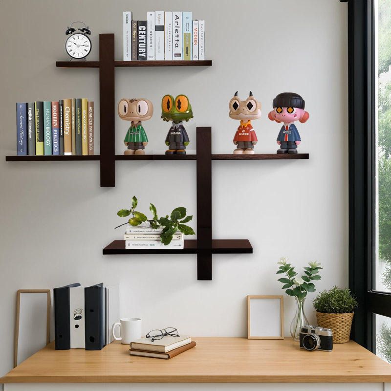 Floating Shelf, Dark Brown