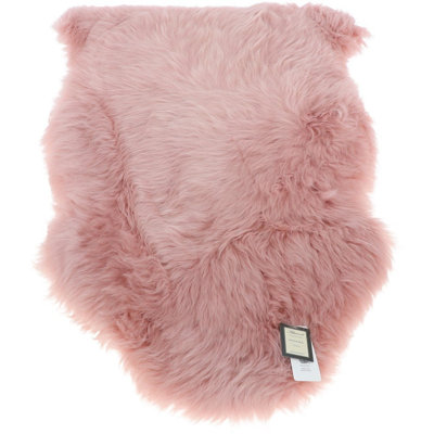 Single Australian Sheepskin Rug Rosa