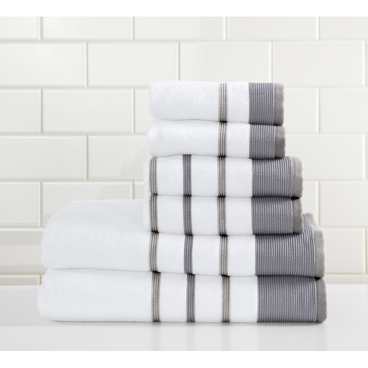 Latitude Run Blended 6 Piece Towel Set