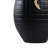 Mercer41 Curved Snake On Vase, Black/Gold-1019340090