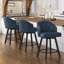 Tabouret de comptoir pivotant 25,98 po Drish-61294218