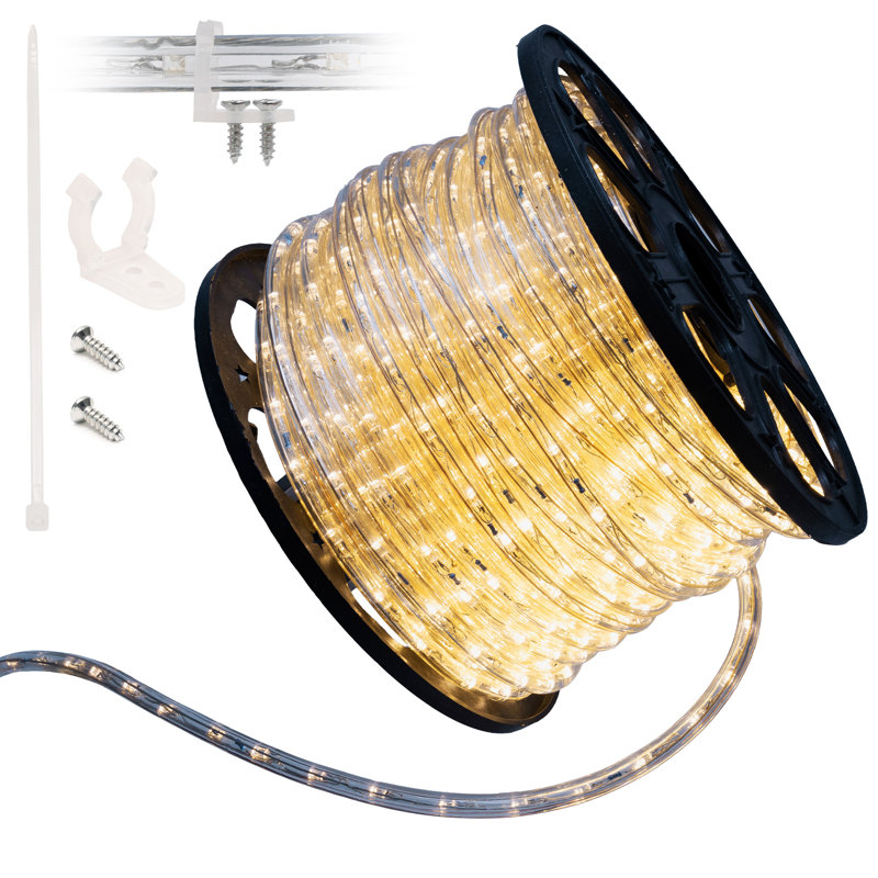 LED Rope Lights, 150 ft