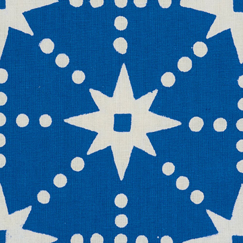 Schumacher x Molly Mahon Stars Fabric