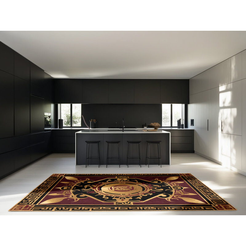 Eternal Acanthus Rug, Rectangle 2' x 3'