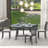 5-Piece Wood Dining Table Set