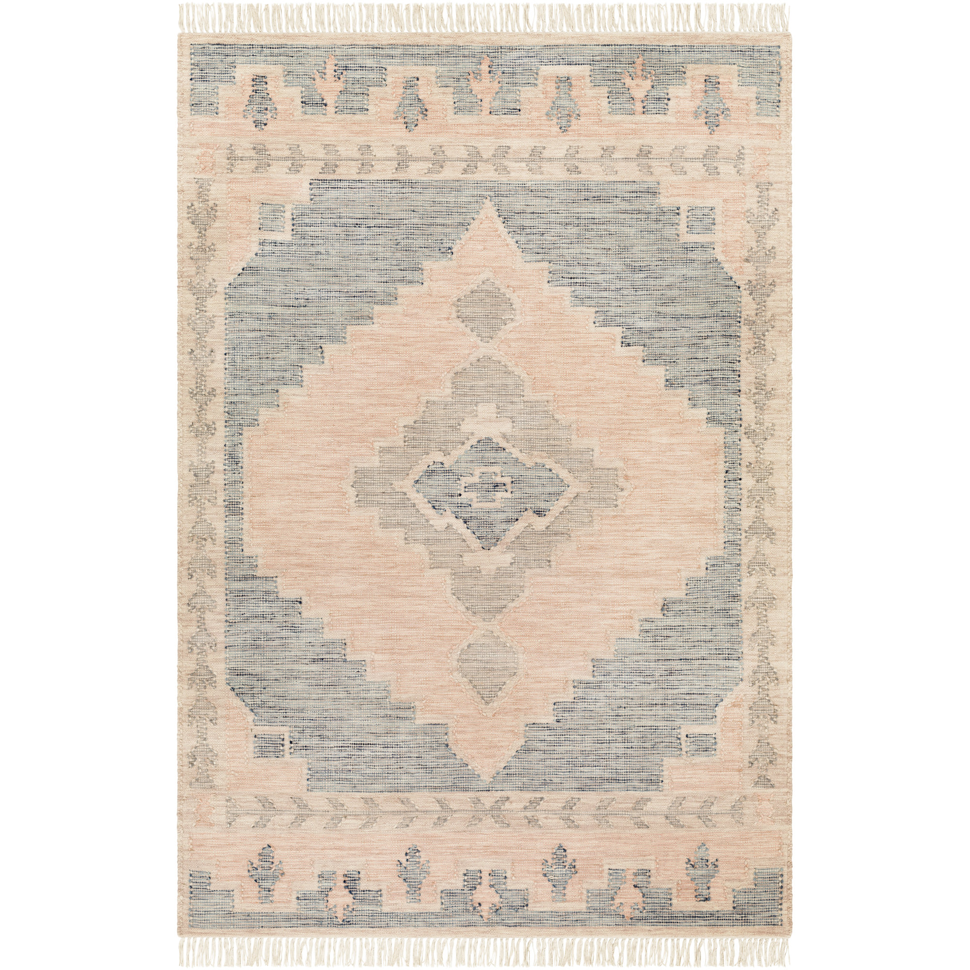 Saber Handmade Wool Rug, Rectangle 9' x 12'