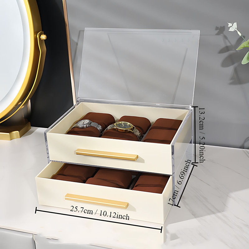 Boîte à montre +