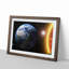 The Sun and Earth - Picture Frame Painting Print-55640042-55640043