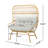 Outdoor Wicker Loveseat