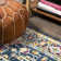 Brooklyn Geometric Medallion Blue/Beige Rug