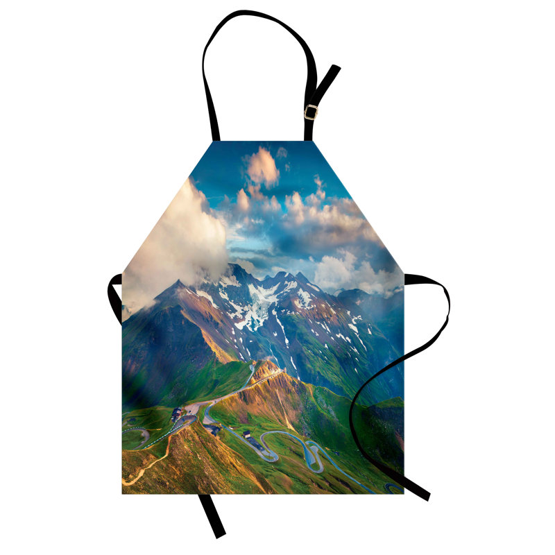 No Pattern Bib Apron
