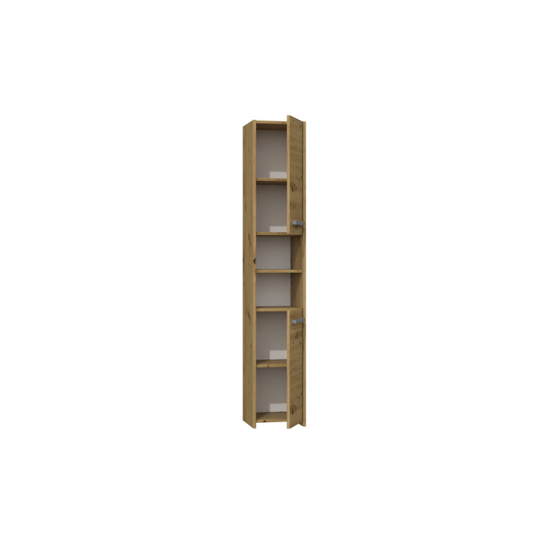 Delancey Linen Cabinet, Artisan Oak
