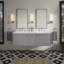 Jute Tones Vanity Base Only 2 Sink Bathroom Vanity Base Only Base-2135571417