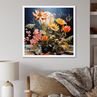 Wild Plants Burst With Fierce Harmony I sur impression sur toile