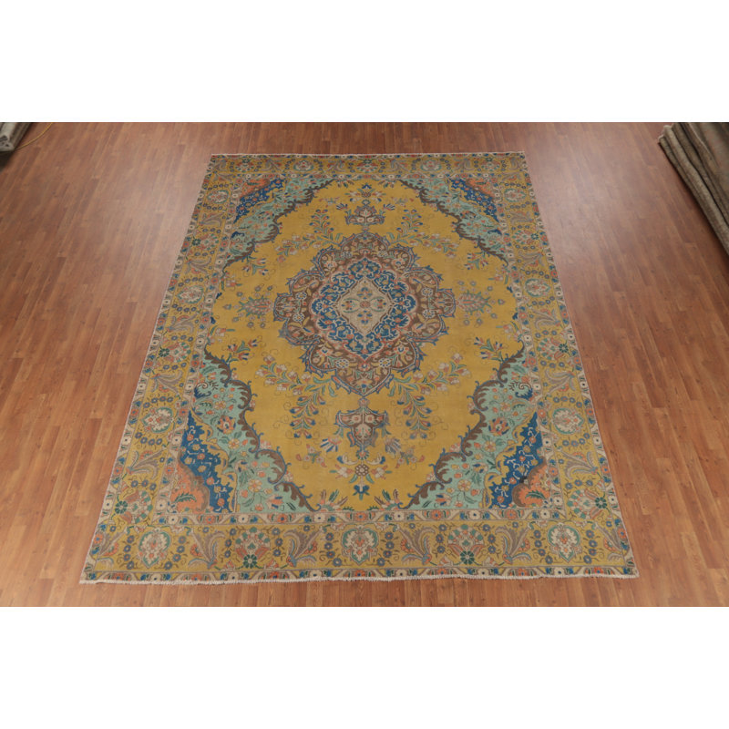 Tapis traditionnel en laine 9 x 12