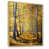 Toile naturelle avec cadre flottant