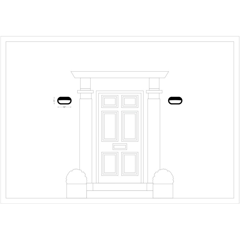 Bayside One Light Outdoor Wall Lantern from Generation Lighting , White, No