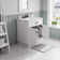 30'' Single Bathroom Vanity with Carrara Marble Top